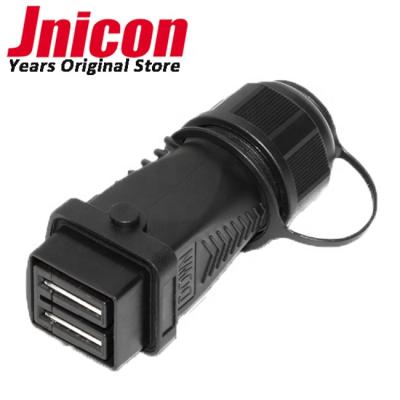 China Waterproof Power Jnicon Interlock Connector 2 Pin 80A DC High Current Power Connector For 5G Base Station for sale