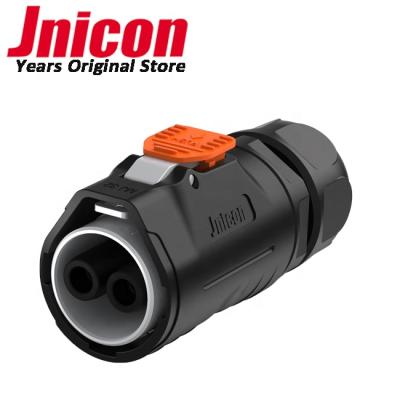 China Power Jnicon M32 Terminals Cable Crimping Female Socket IP67 Waterproof Connector 100A for sale