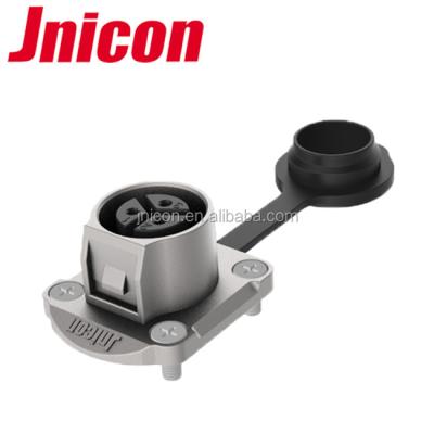 China Jnicon Metal Model MJ16 Power IP67 Circular Power Patch Panel Waterproof Mount For 10A for sale