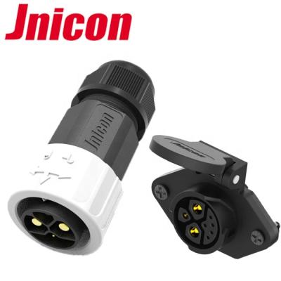 China Automotive waterproof multi core connectors with 3 big + 5 small terminals to power a bldc motor for sale