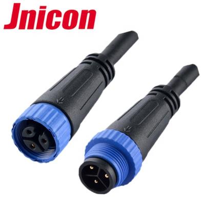 China Outdoor waterproof power ip68 m15 pin 2 3 4 5 led waterproof connector for street lights for sale