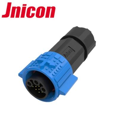 China Waterproof Power Automotive Data Pin Lock 3+9 Push Jnicon M19 Connector For LED for sale