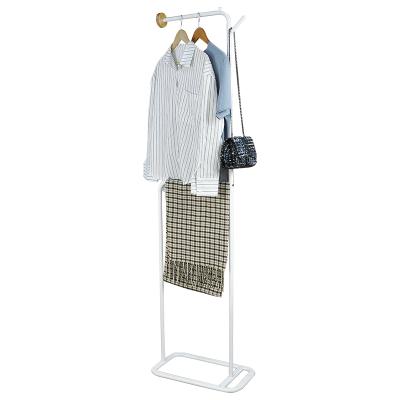 China Tenice Modern Modern Entryway Portable Metal Coat And Cloth Hanging Rack With Hanger Hook for sale