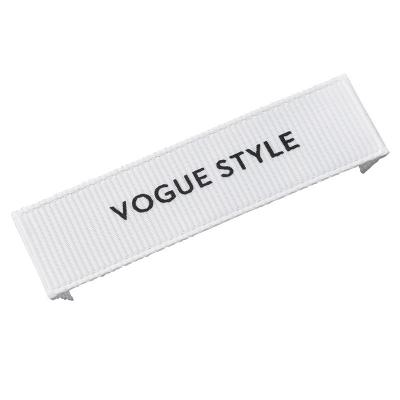 China Low Minimum Sustainable Apparel Label Woven Label Tag For Garment for sale