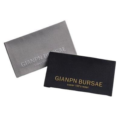 China Custom Sustainable Premium Soft Woven Labels With Your Logo , Cheap Apparel Labels Custom Woven Labels And Custom Woven for sale