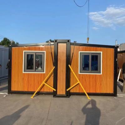 China Modern 2023 Hot Sale New Design Lower Price Portable Prefab 20ft 40ft Modular Foldable Expandable Container House for sale