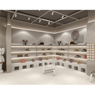 China Modern High End Shoe Shop Display Furniture Design for sale