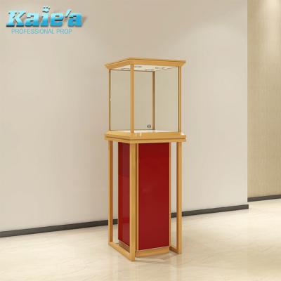 China Kaier'a Retail Store Jewelery Showcase Display Jewelry Cabinet Store Modern Antique High Quality Design for sale