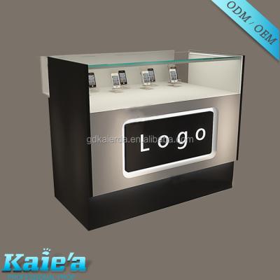 China mobile shop counter / mobile design display / mobile phone counter fixture KED-V19 for sale