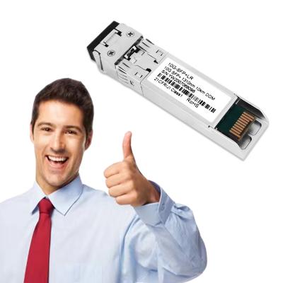 China High Speed ​​Data Center SFP+ Transceiver 10G 1310nm SMF 10Km DDM DOM SFP Module for sale