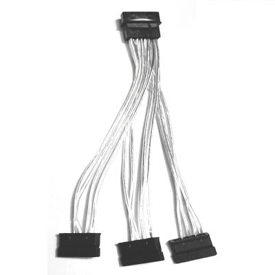 China Classic SATA 20Cm Big 4 Pin One Point Three Power Adapter Cable for sale