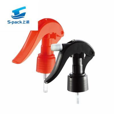 Κίνα 24/410 Plastic Mist Pump Sprayer Nozzle Black Mini Trigger Sprayer προς πώληση