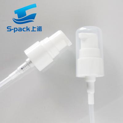 China 18/410 20/410 24/410 Crimp Cream Pump Custom Color Fine Treatment Pump For Bottle zu verkaufen