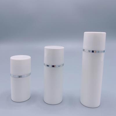 China Advanced Cylindrical Configuration Airless Bottle With Lotion Pump for sale