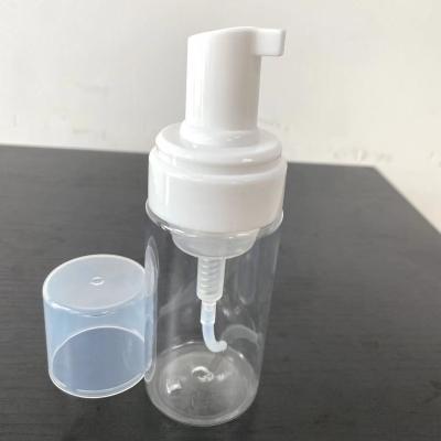 China Natural 100ml PET Bottle With Foam Pump For Clean Shoes  and Shampoo Body Lotion en venta