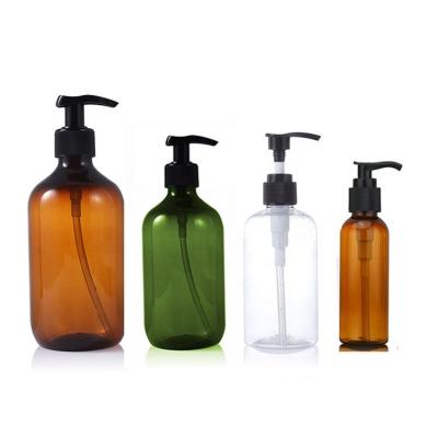 China Botellas plásticas 250ml 300ml 500ml de los cosméticos amistosos de Eco con la bomba de la loción en venta