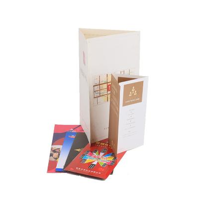 China paper & Wholesale Cardboard Custom Printed Instruction Folding Leaflet Die Cut Brochure Manual for sale