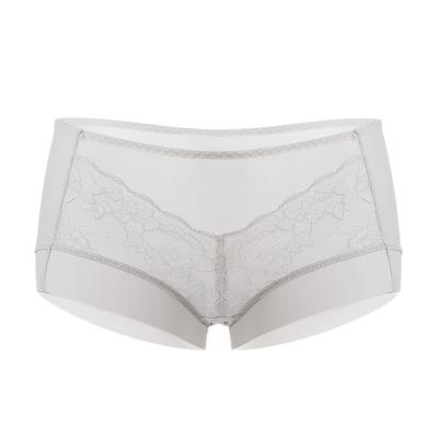 China Women' breathable; s Plus Size Briefs Lace Sexy Boxers Soft Comfortable Mid-Rise Panties for sale