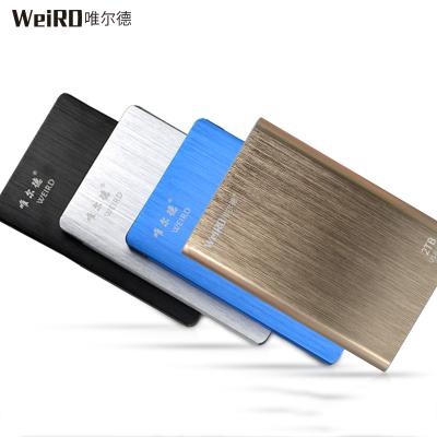 China Real 2.5 inch portable hard disk drive external hdd hdd 500GB 1TB 2TB capacity for sale for sale