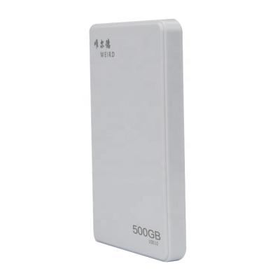 China Hdd Customized Logo 2.5 Inch USB3.0 Portable External Plastic Hard Drive 500GB Hdd For Sale for sale