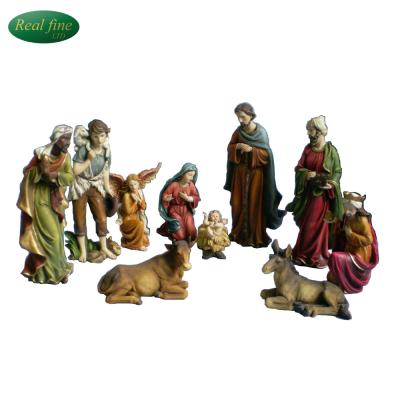 China From Europe High Quality Newly Resin Nativity Sets For Christmas Decoration for sale