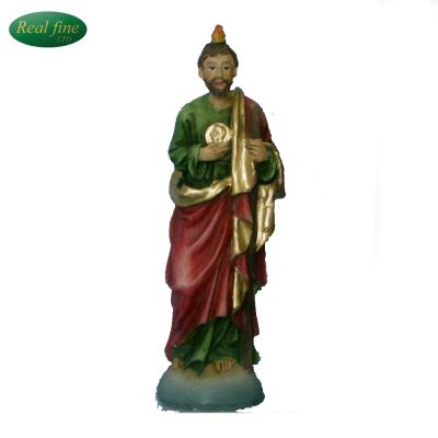 China Europe New Product Polyresin Catholic Saint San Judas Tadeo Religious Statues For Sale for sale