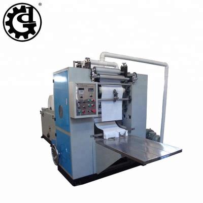 China 60-100m/min manufacturing rig automatic facial tissue products paper emossed folding machine for sale