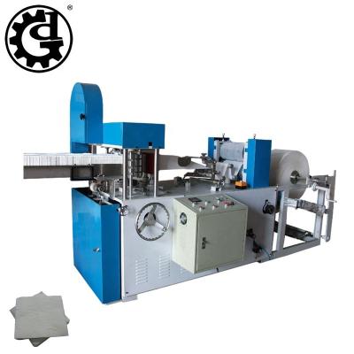 China Paper Industry Automatic Paper Napkin Folding Towel Tissue Machine Good Embossing Price for sale