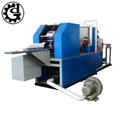 China Automatic Color Printing L Folding Napkin Tissue Paper Plant Machinery for sale