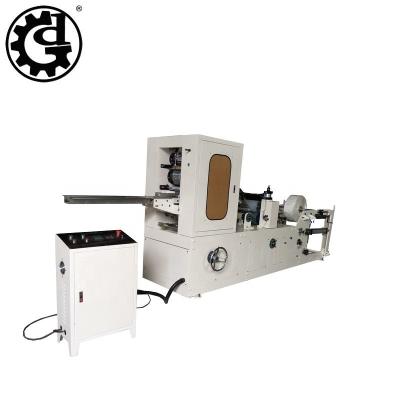 China Factory L Automatic Embossing Folding Napkin Tissue Paper Napkin Making Machine for sale