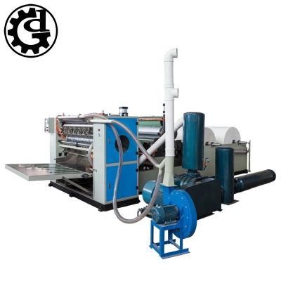 China China factory suppler N good folding hand towel paper processing embossing machine for sale