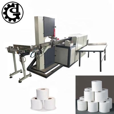 China Factory good quality low price bathroom paper cutting machine toilet paper roll strip saw cutter for sale