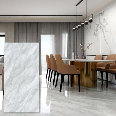 China Modern Wholesale Porcelain Customized Ceramic Porcelain Carrara Marble And Floor Tile 900x1800 Vitrified Gray Price Dubai for sale