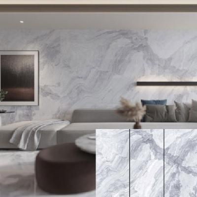 China Large format pisos de porcelanato modern ceramic slabs porcelain tile marble floor wax dubai white marble tile for sale