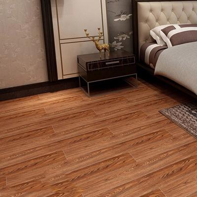 China Moisture Resistance Ash Vinyl PVC Brown Oak Wood Floor German Rustic Solid for sale