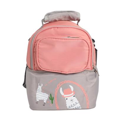 China Wholesale Portable Waterproof Mummy Backpack Large Capacity Backpack Water Resistant Mummy Foldable Baby Diaper Bag for sale