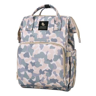 China Wholesale Multi-Function Waterproof Designer Backpack Fashion Waterproof Dad Mom Baby Diaper Bag Adult Baby Diaper Bag for sale