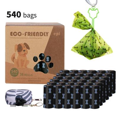 China Stored 100%biodegradable Plastic Pet Poop Garbage Bag With Scented for sale