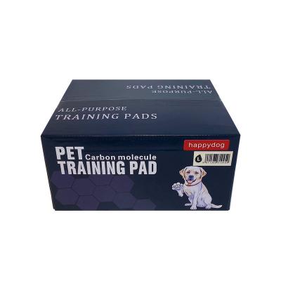 China Wholesale Viable Bamboo Charcoal Carbon Fiber Pet Training Pads Quickly Absorb Dog Pee Pads for sale