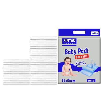 China Factory Wholesale Disposable Plain Weave Baby Care Sleep Urine Under Pads With Super Soft Surface for sale