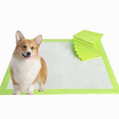 China Urine Dog Pee Pad Disposable Puppy Pet Stored Absorbent Magic Training Pads With Scent for sale