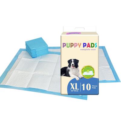 China Stocked Disposable Super Absorbent Puppy Toilet Training Pads Quick-Drying Pee Pads Soft Pet Diaper Dog Training Pads for sale