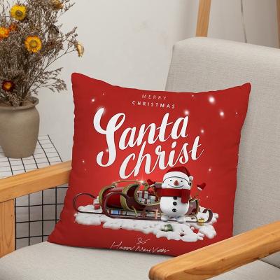 China New Viable Anime Designs Pillows With Factory Price Pillow Case 40x40CM Christmas Cushions Sit for sale