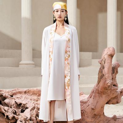 China Wholesale Casual Soft Breathable Custom Design Sexy Fashionable 100% Ice Silk Pajama Set for sale