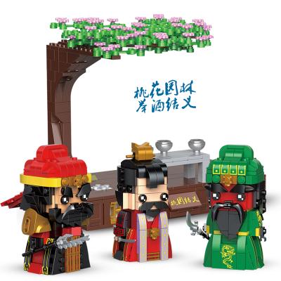 China Building Toy Decool 68023 Three Realms Three Realms Mini Square Main Boy Cao Cao Building Block Cao Cao 68023 Mini Fingures for sale