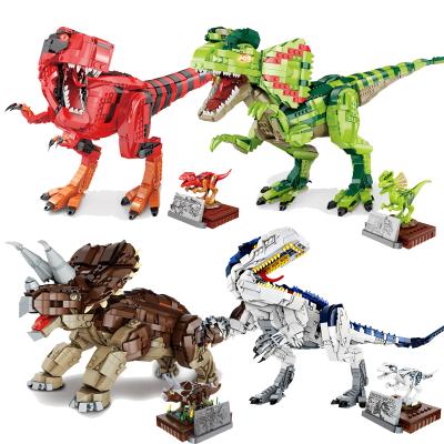 China Building Toy Dragon Toy Blocks Swift With Sound Dinosaur Boy Gift Assembled Legou for sale