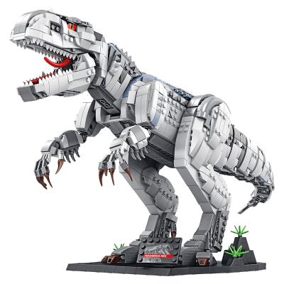 China Construction Toy Panlos Dinosaur Model Tyrannosaurus Rex small particles puzzle building blocks assembled boy toys for sale