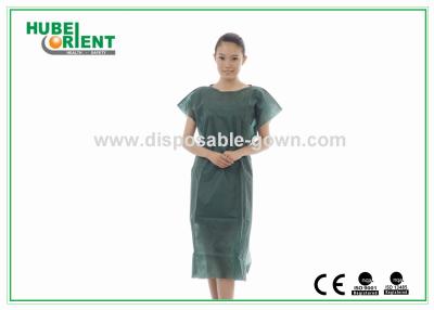 China Laboratorio Ropa de paciente dental desechable duradera Ropa de hospital bariátrica sin mangas en venta