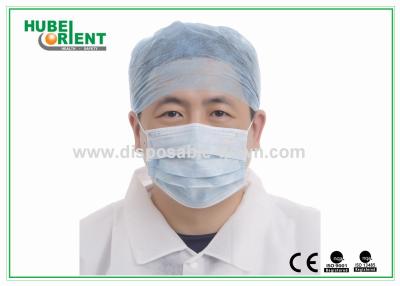 China SMS médico desechable antibacteriano gorra médica impermeable con espalda elástica confortable gorra no tejida en venta