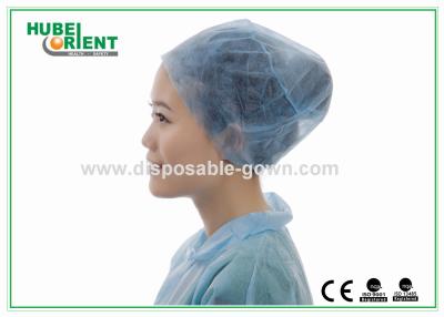 China ISO13485 Polipropileno SMS Sombrero médico desechable con espalda elástica en venta